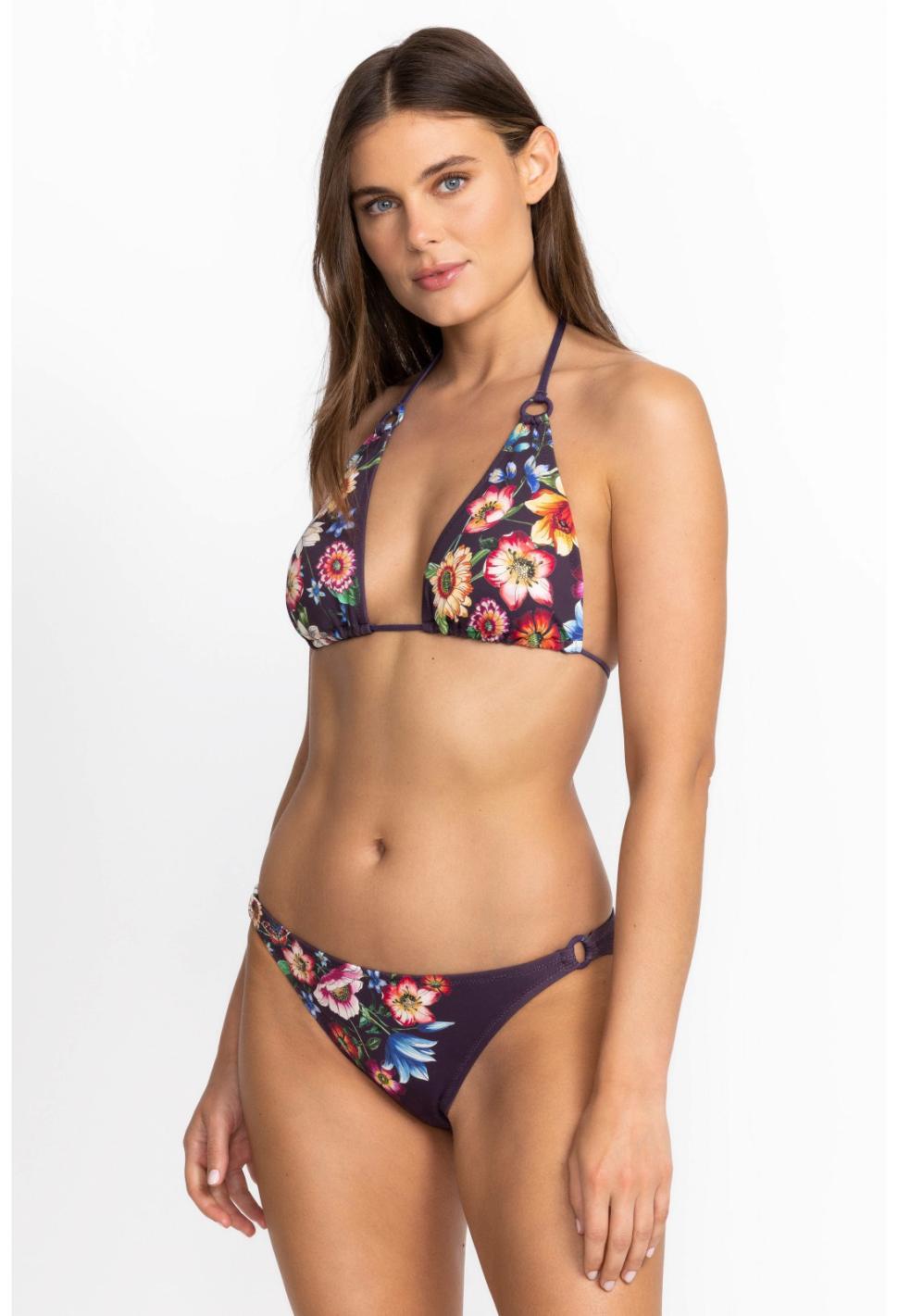 Women Two-Pieces | Johnny Was Ombre Floral Ring Bikini Bottoms Ombre Floral