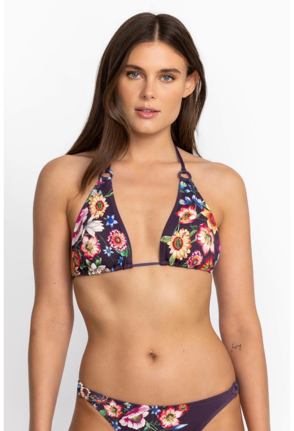 Women Two-Pieces | Johnny Was Ombre Floral Ring Bikini Top Ombre Floral