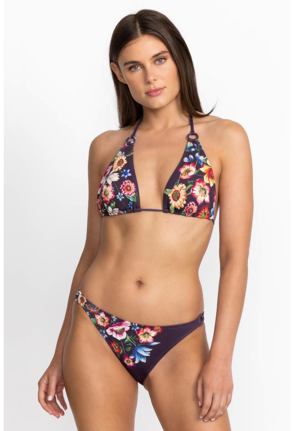 Women Two-Pieces | Johnny Was Ombre Floral Ring Bikini Top Ombre Floral