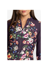 Women Two-Pieces | Johnny Was Ombre Garden Long Sleeve Surf Shirt Ombre Garden