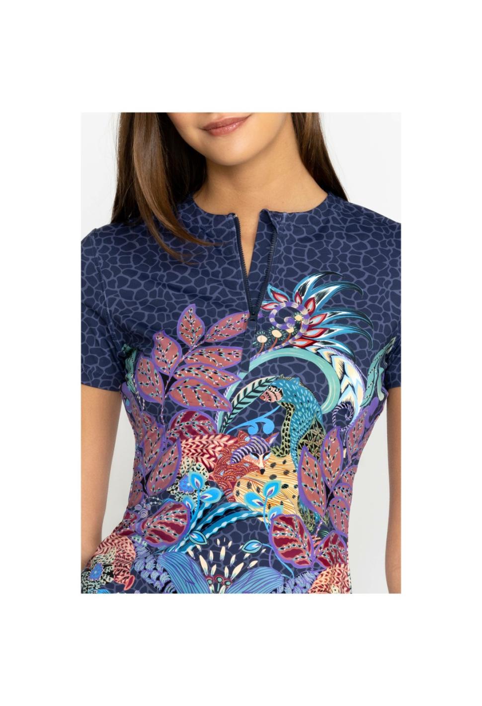 Women Two-Pieces | Johnny Was Sea Owl Surf Shirt Sea Owl